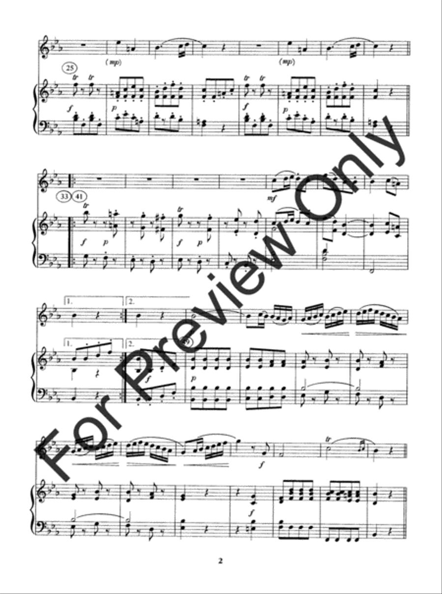 Alleluja Exultate Alleluja Exultate B-Flat Trumpet scores gallery preview page 5