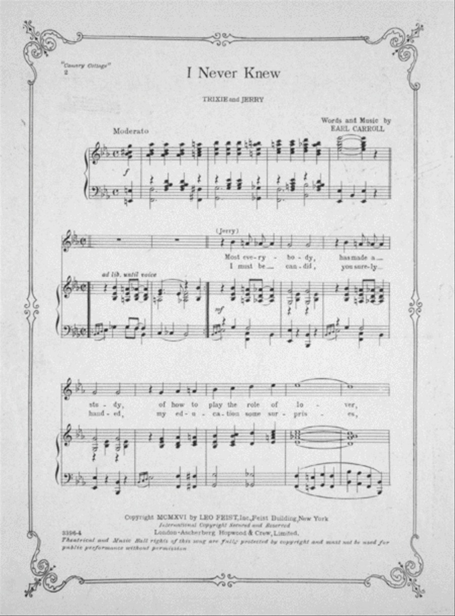 I Never Knew Voice scores gallery preview page 2