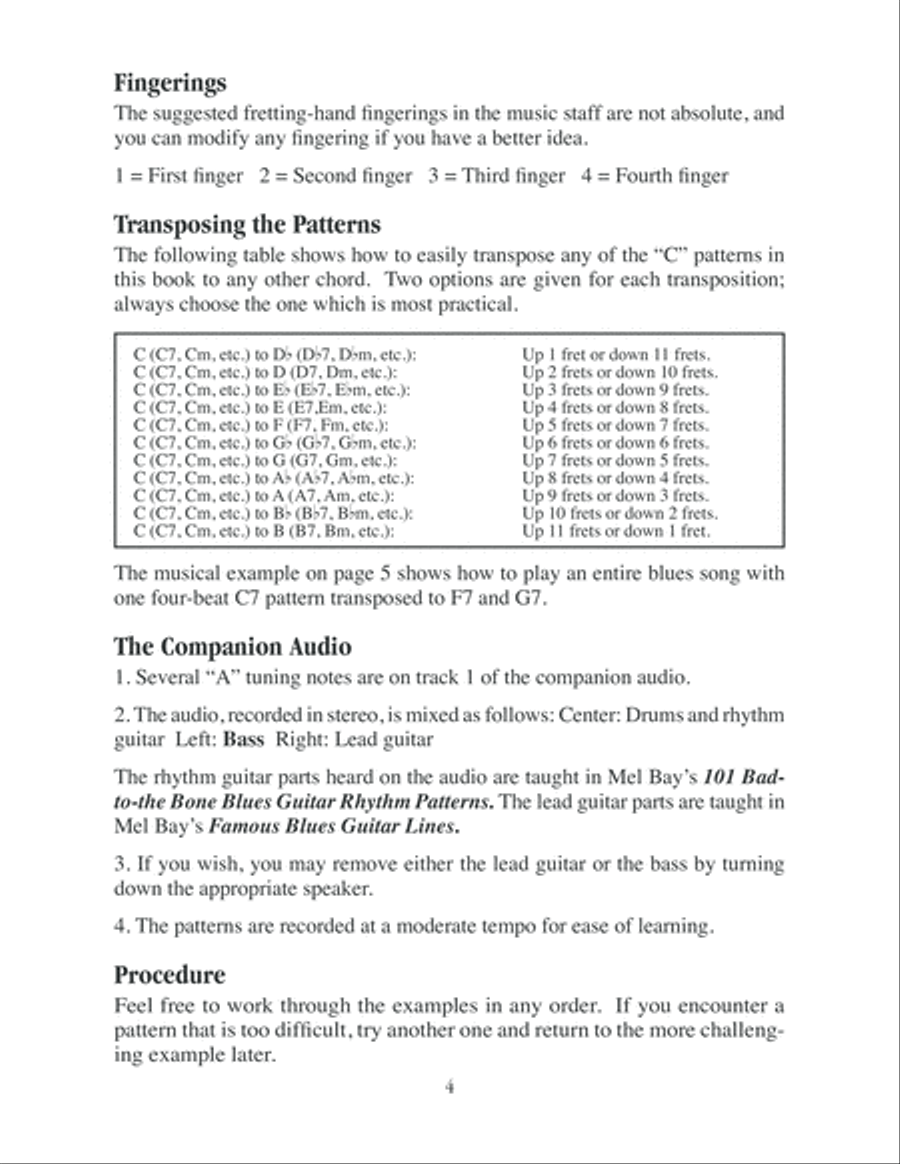 Famous Blues Bass Lines Bass Guitar scores gallery preview page 5