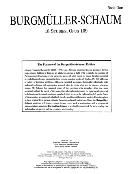 BurgmA1/4ller-Schuam, Book 2