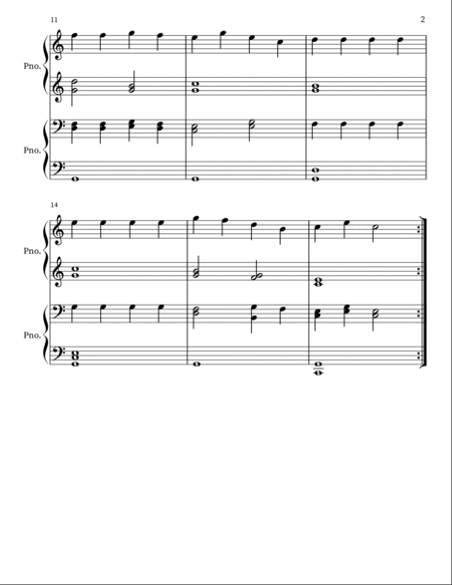 100 Progressive Studies #2 Piano Method scores gallery preview page 2