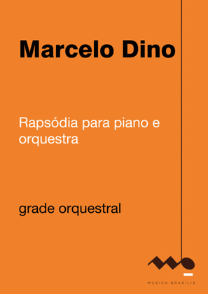 Rapsodia para piano e orquestra (grade)