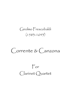 Book cover for Corrente & Canzona