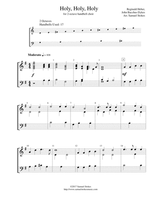 Holy, Holy, Holy - for 2-octave handbell choir