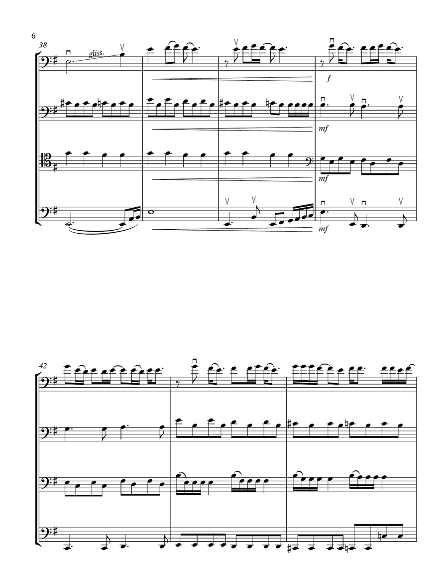 Dream On Cello scores gallery preview page 6