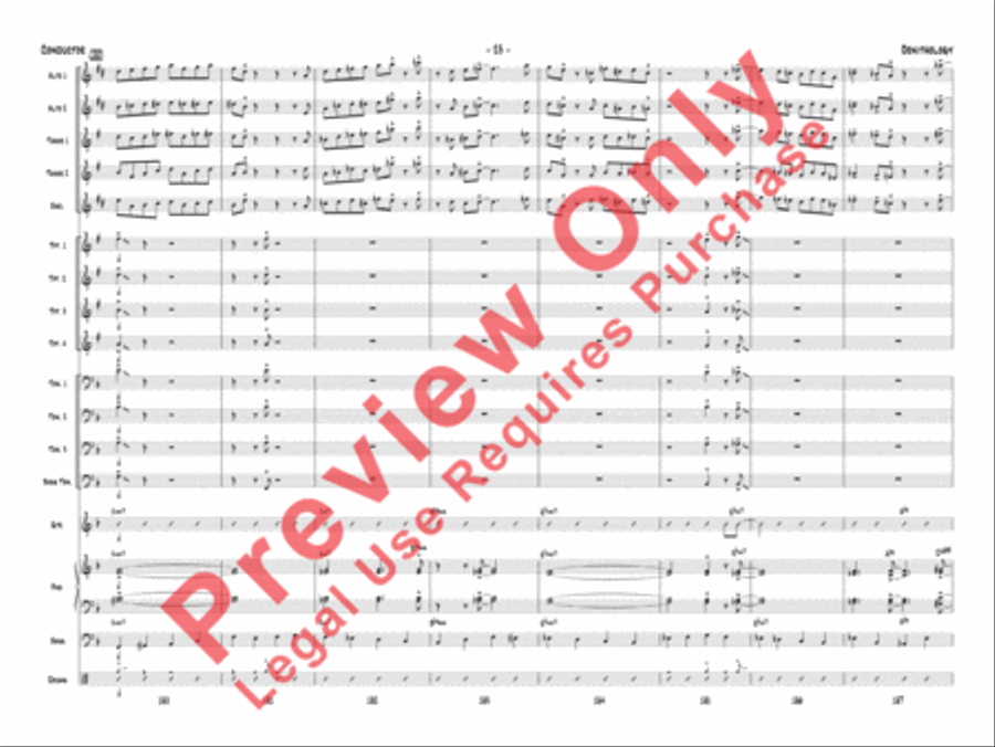 Ornithology Ornithology Jazz Ensemble scores gallery preview page 44