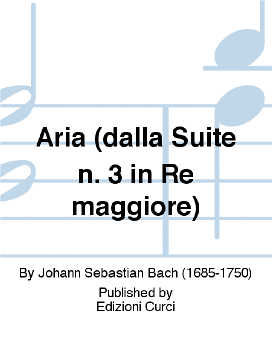 Aria (dalla Suite n. 3 in Re maggiore)