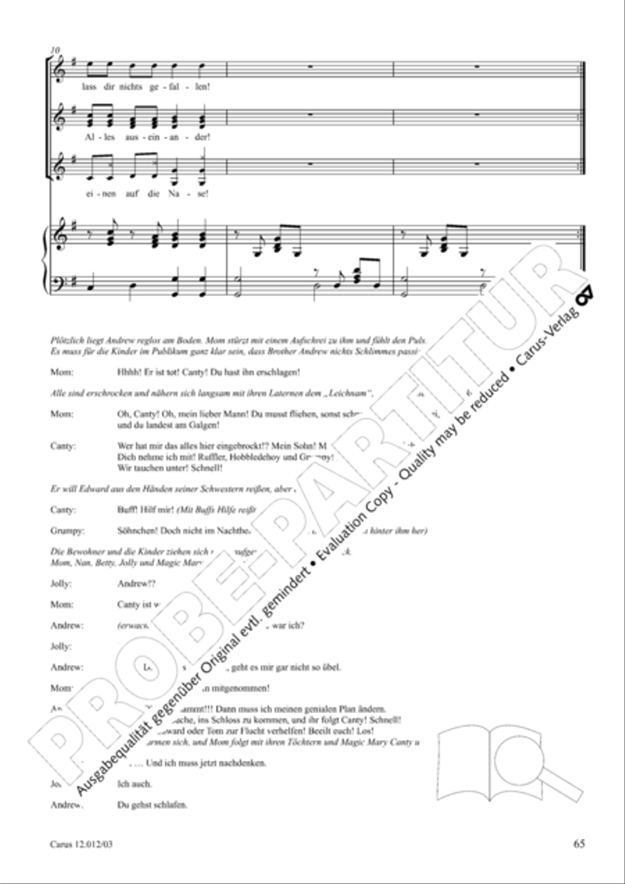 London Dreams 3-Part scores gallery preview page 66