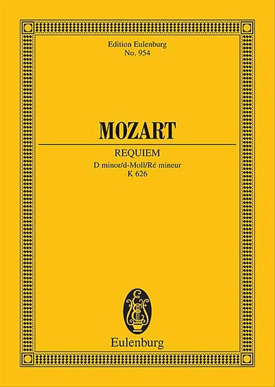 Requiem, K. 626 Choir scores gallery preview page 1
