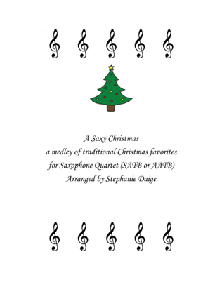 A Windy Christmas for Saxophone Quartet
