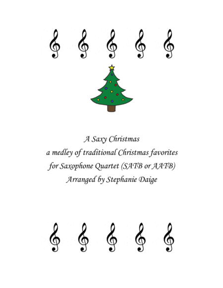 A Windy Christmas for Saxophone Quartet image number null
