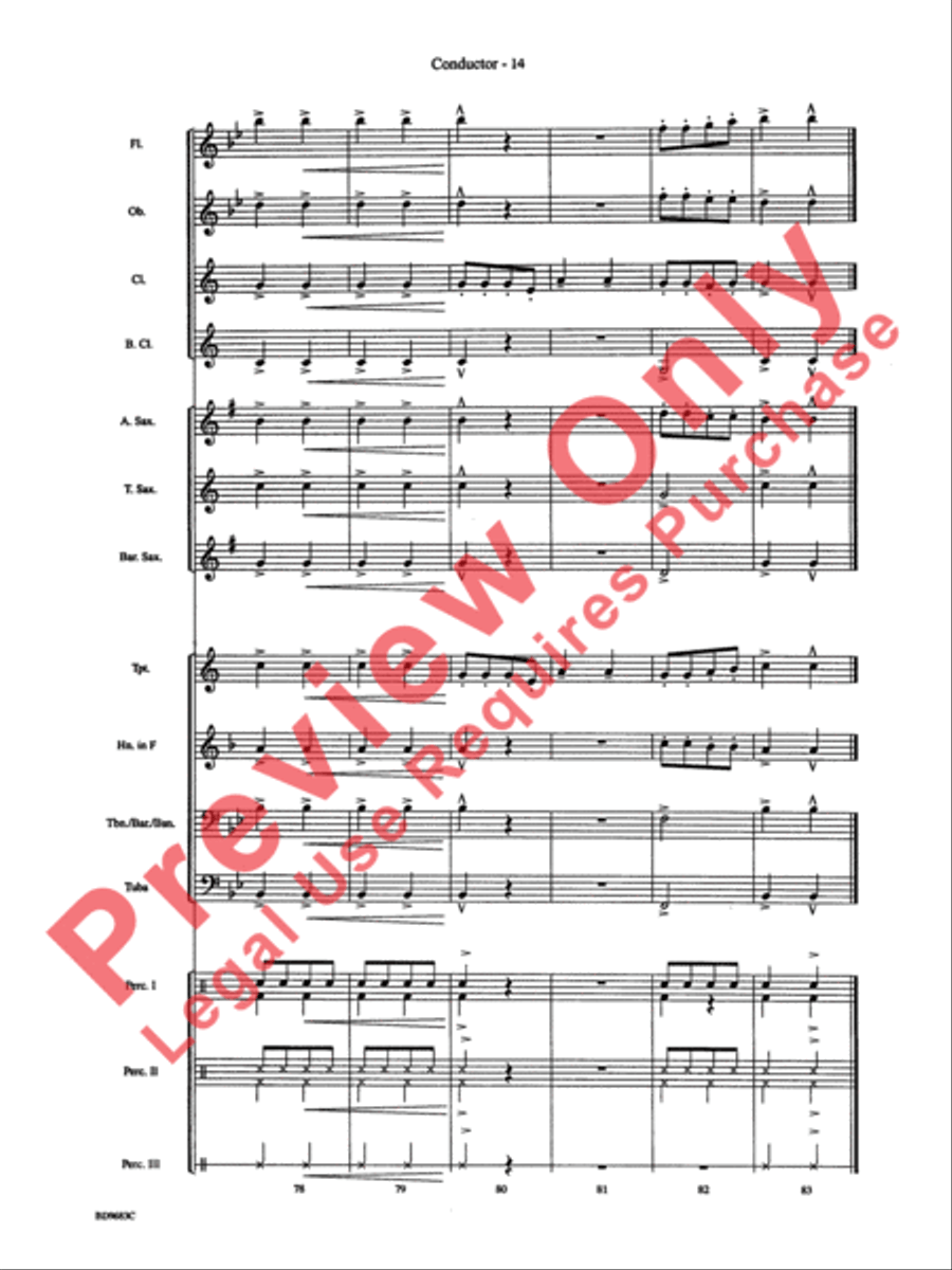 Christmas in Mexico Christmas in Mexico Concert Band scores gallery preview page 16