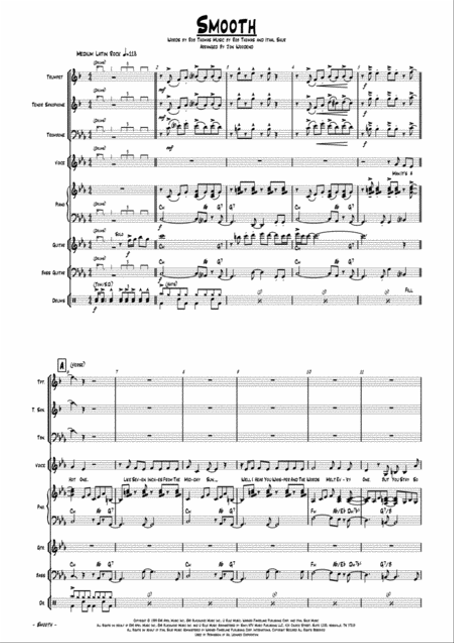 Smooth Smooth Jazz Ensemble scores gallery preview page 5