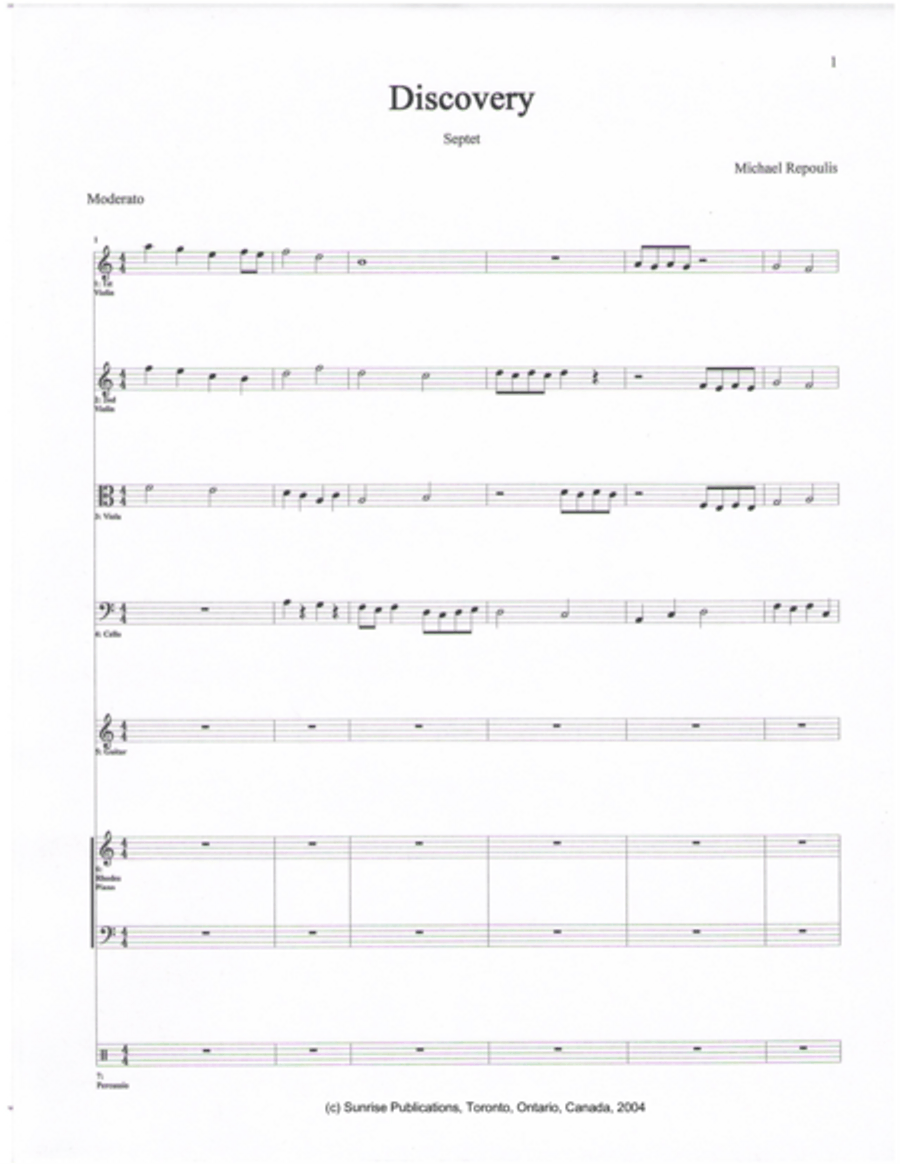 Discovery Small Ensemble scores gallery preview page 1
