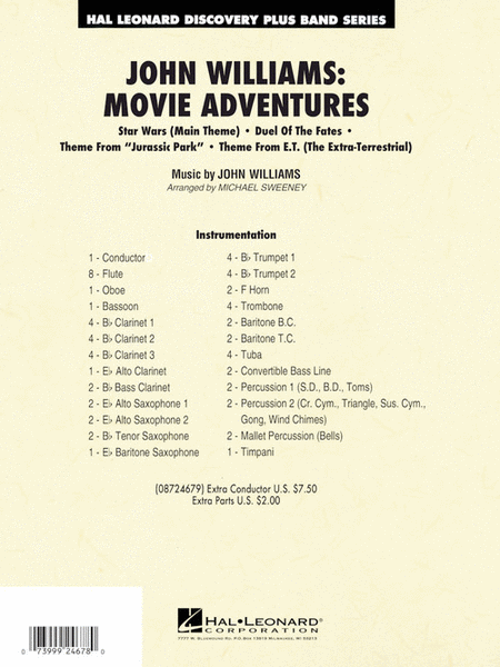 John Williams: Movie Adventures image number null