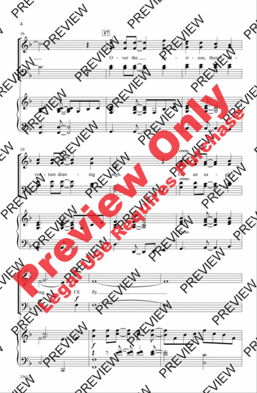 On an Eagle's Wing On an Eagle's Wing 4-Part scores gallery preview page 15