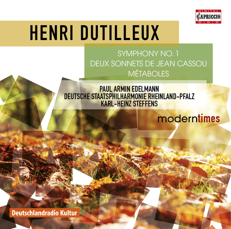 Henri Dutilleux: Symphony No. 1 - Deux sonnets de Jean Cassou - Metaboles image number null