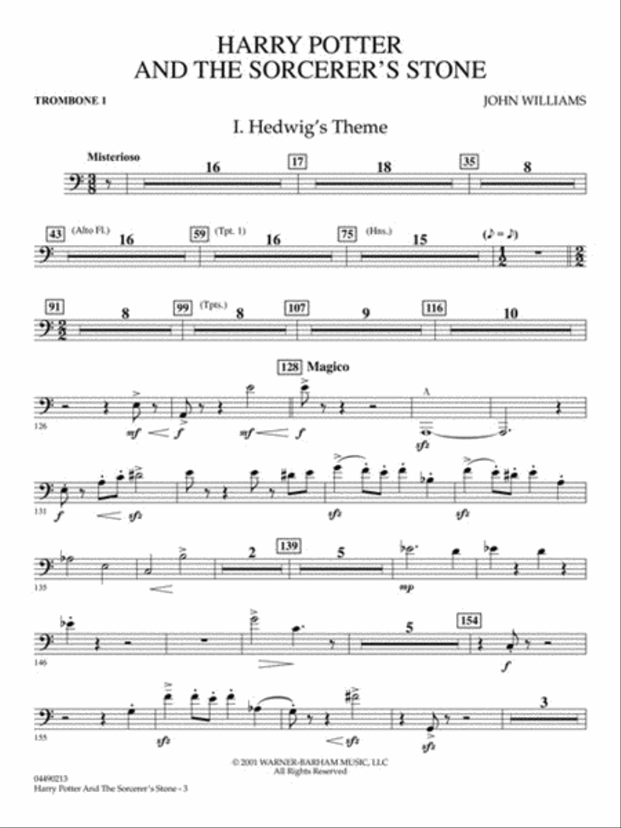 Harry Potter and the Sorcerer's Stone Full Orchestra scores gallery preview page 5
