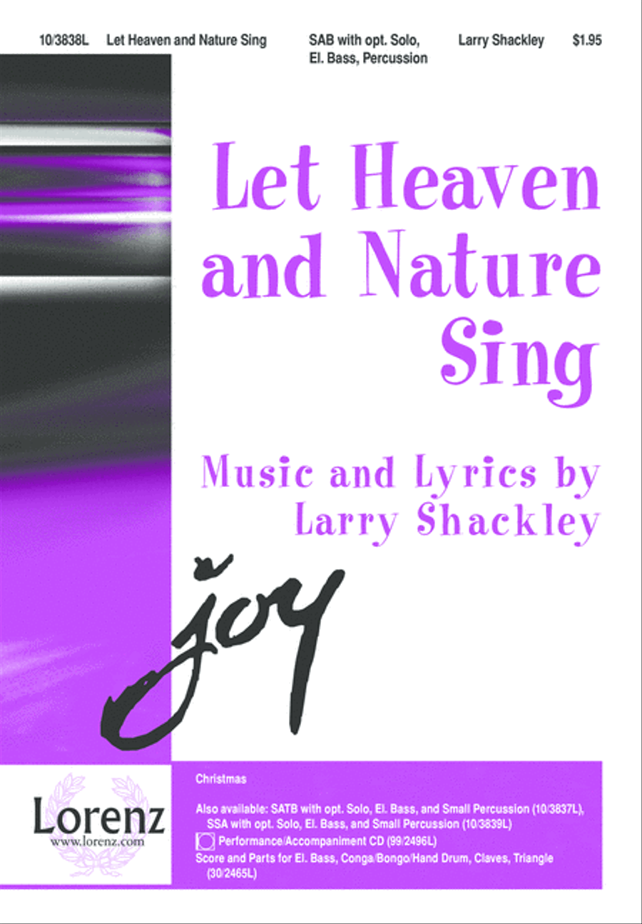 Let Heaven and Nature Sing 3-Part scores gallery preview page 2