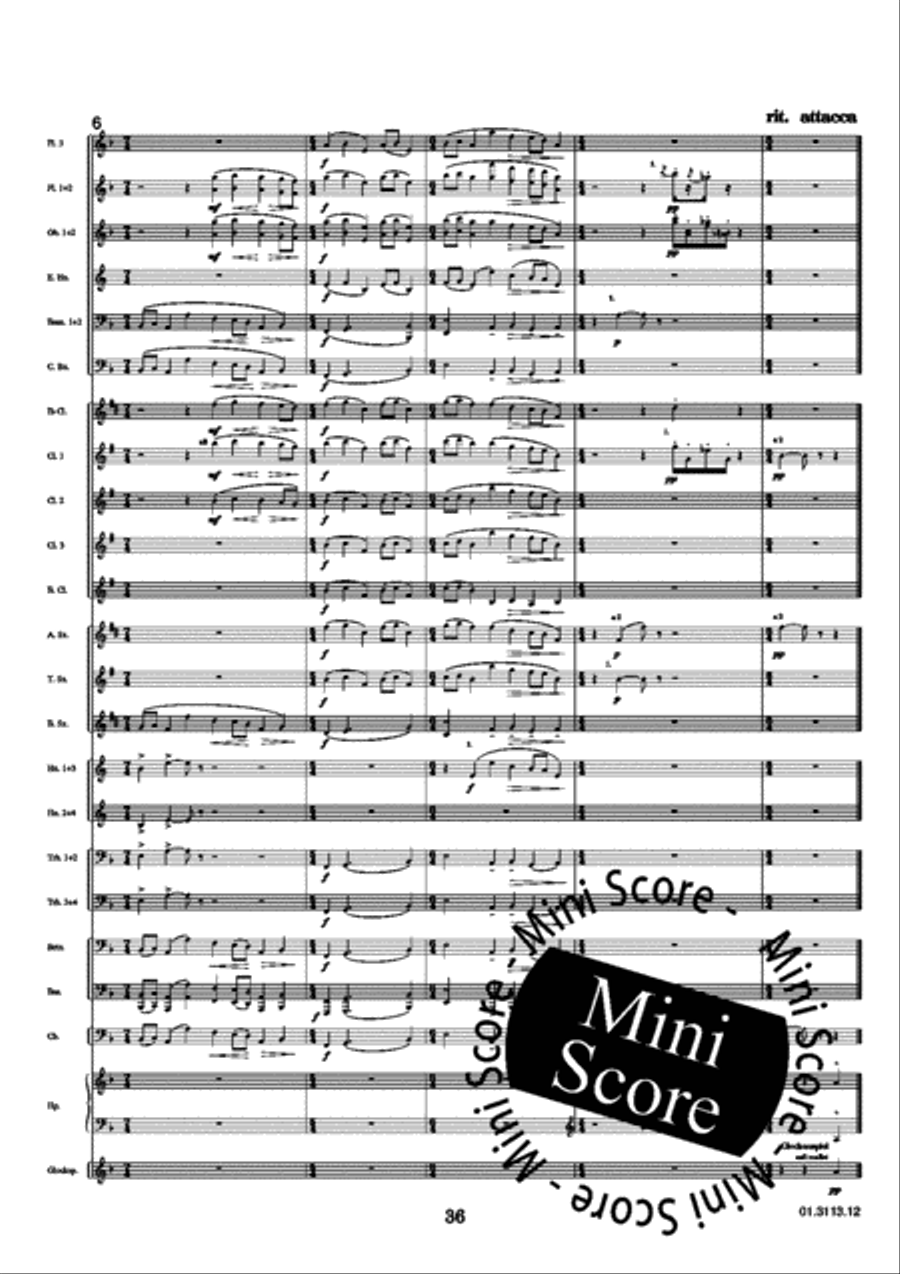 Pictures at an Exhibition Concert Band scores gallery preview page 40