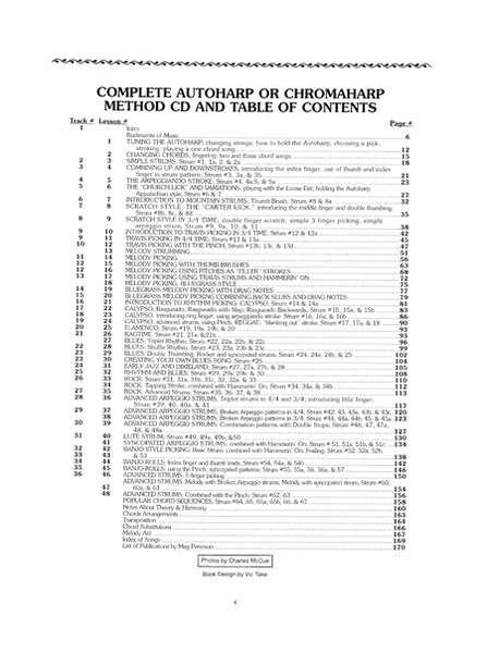 Complete Method for Autoharp or Chromaharp image number null