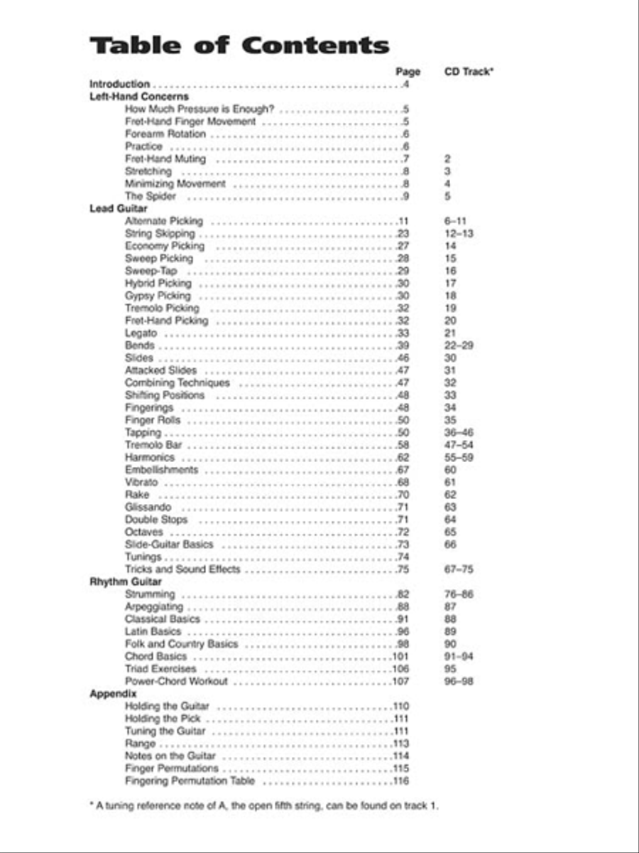 Ultimate Guitar Technique Guitar Tablature scores gallery preview page 2