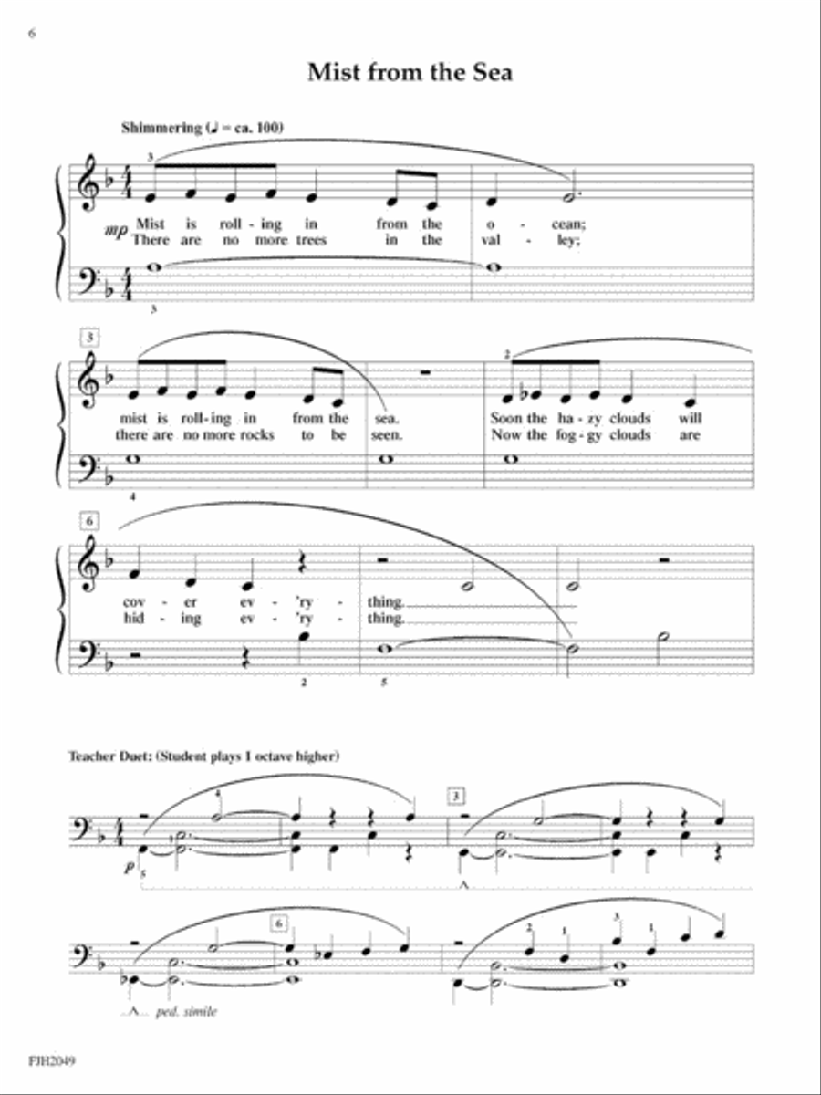 A Leaf Collection, Book 2 Easy Piano scores gallery preview page 5