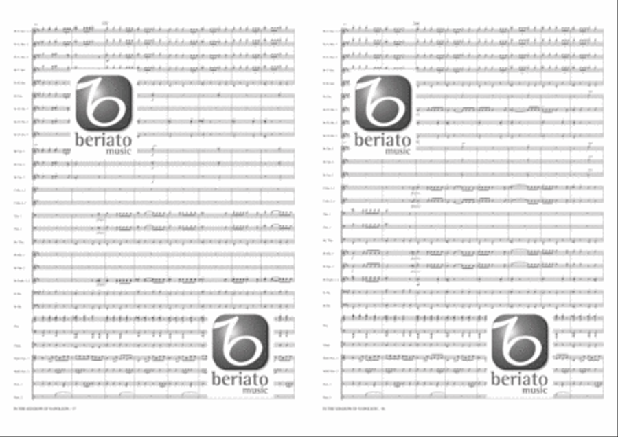 In the Shadow of Napoleon Fanfare Band scores gallery preview page 10