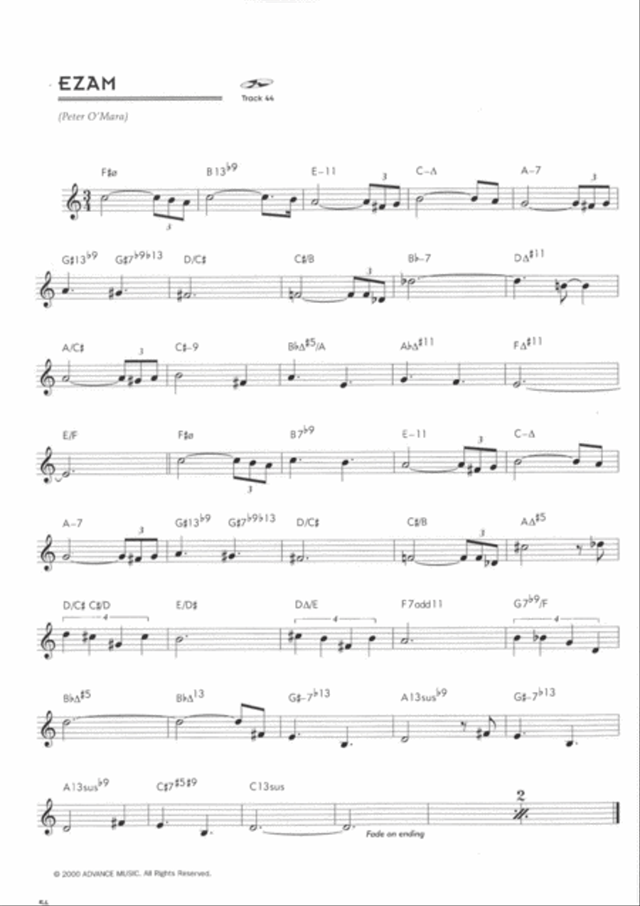 Modal Concept Electric Guitar scores gallery preview page 4