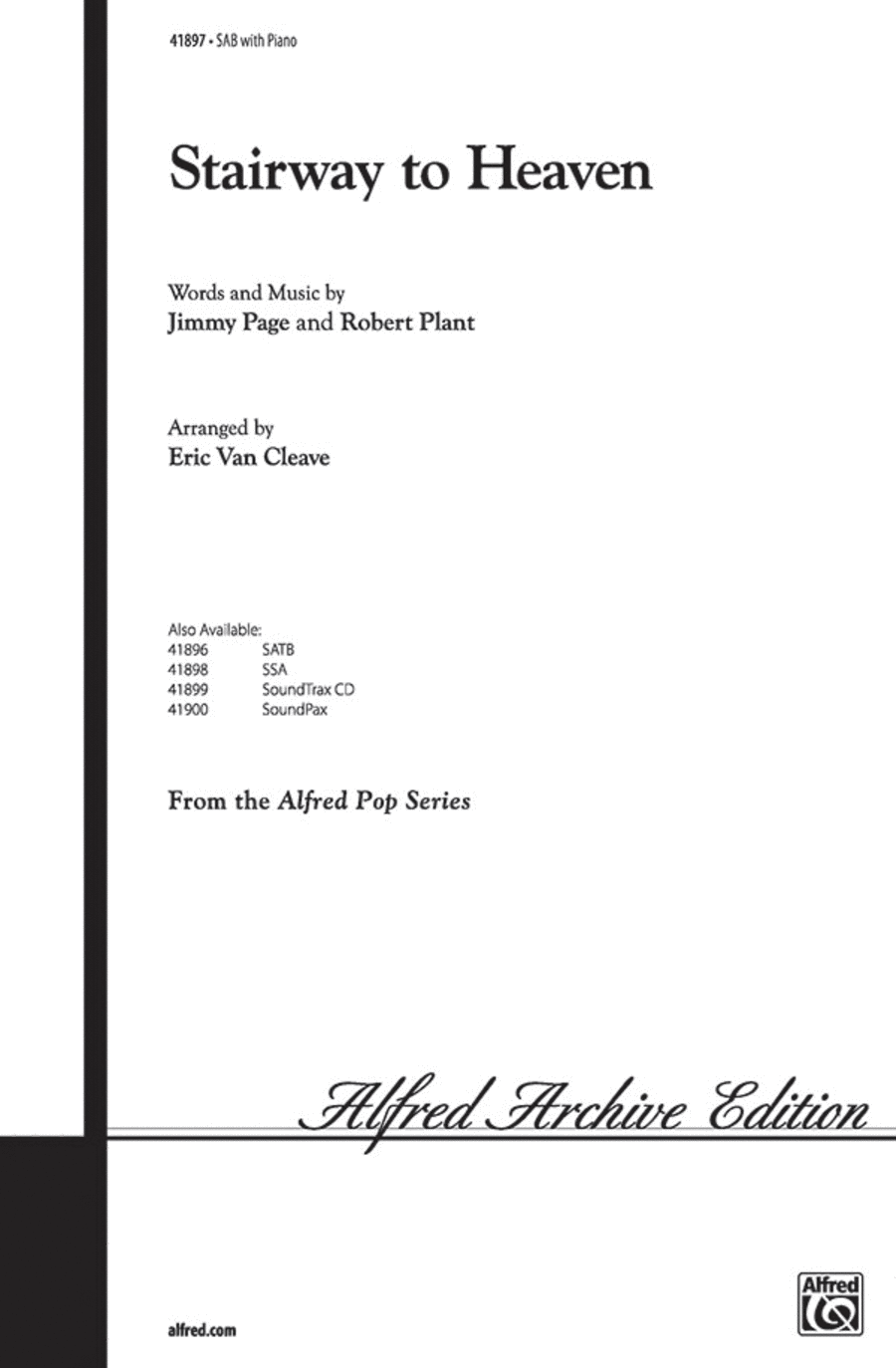 Stairway to Heaven 3-Part scores gallery preview page 1