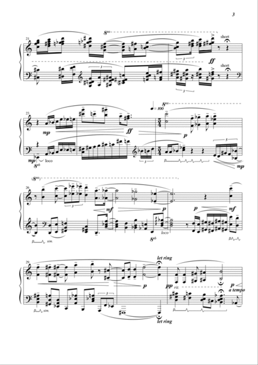 Piano Fantasia No. 1 Piano Method scores gallery preview page 6