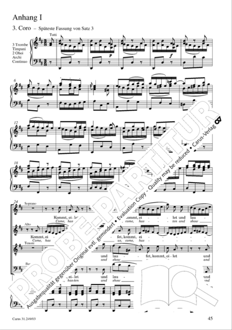 Osteroratorium 4-Part scores gallery preview page 46