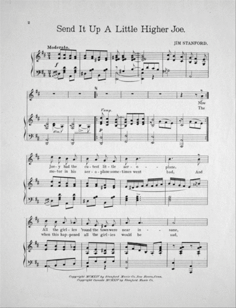 Send It Up A Little Higher Joe Voice scores gallery preview page 2