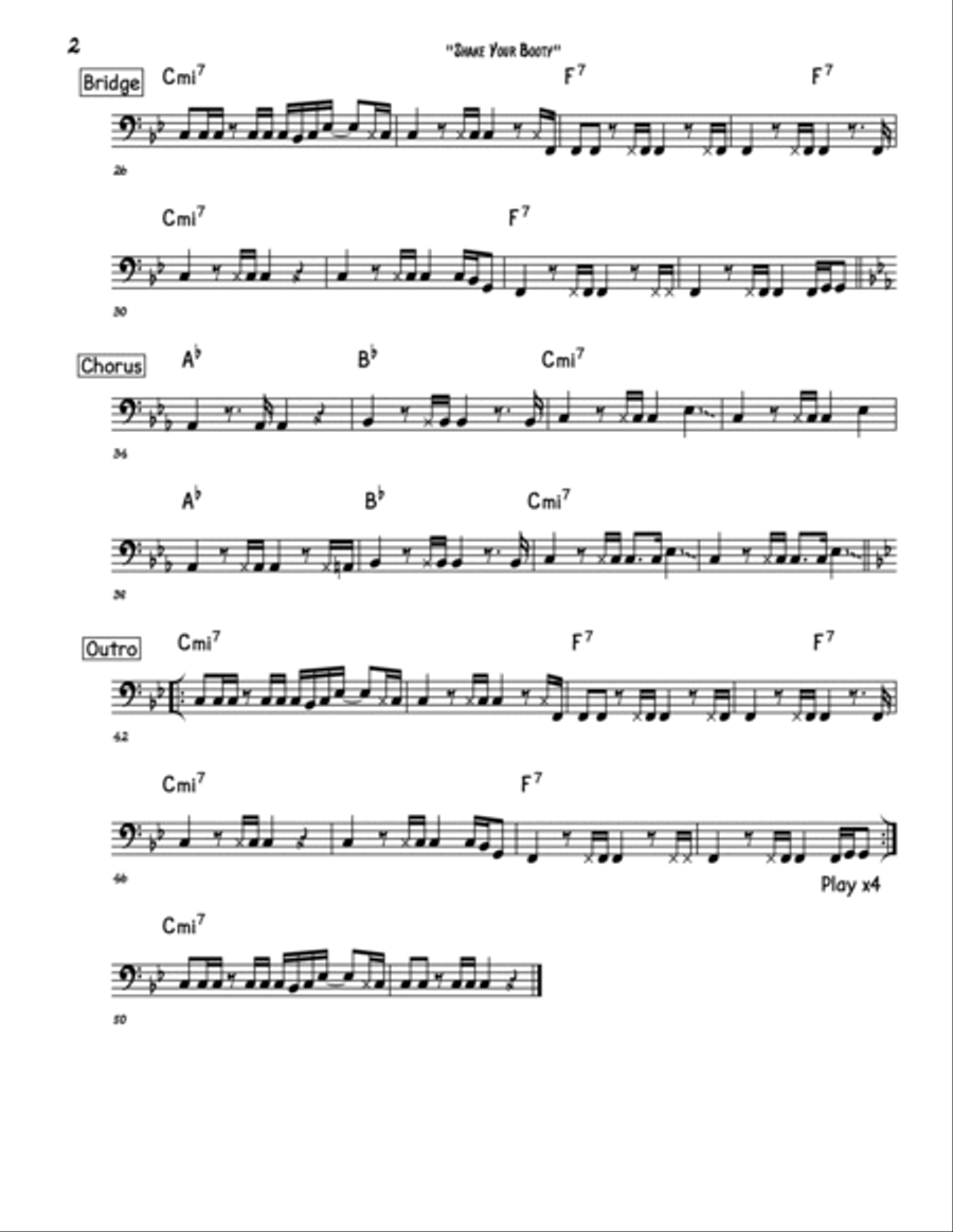 Shake Your Booty Small Ensemble scores gallery preview page 2