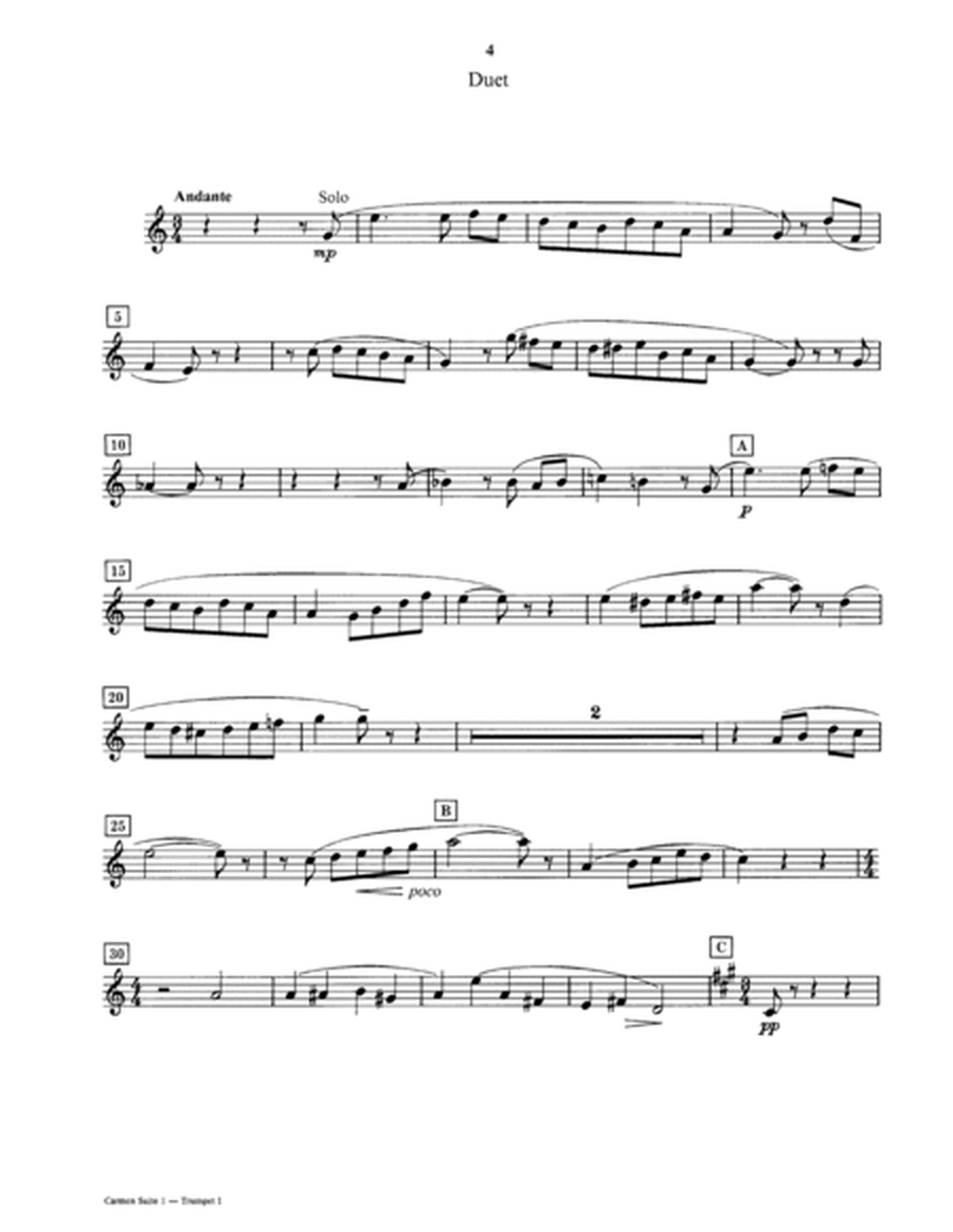 Carmen Suite No. 1 - Bb Trumpet 1 (Brass Quintet)