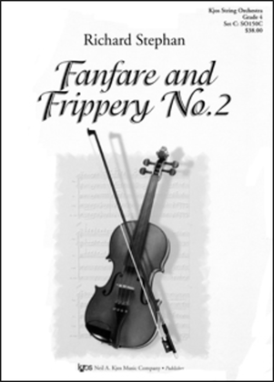 Book cover for Fanfare and Frippery No.2 - Score