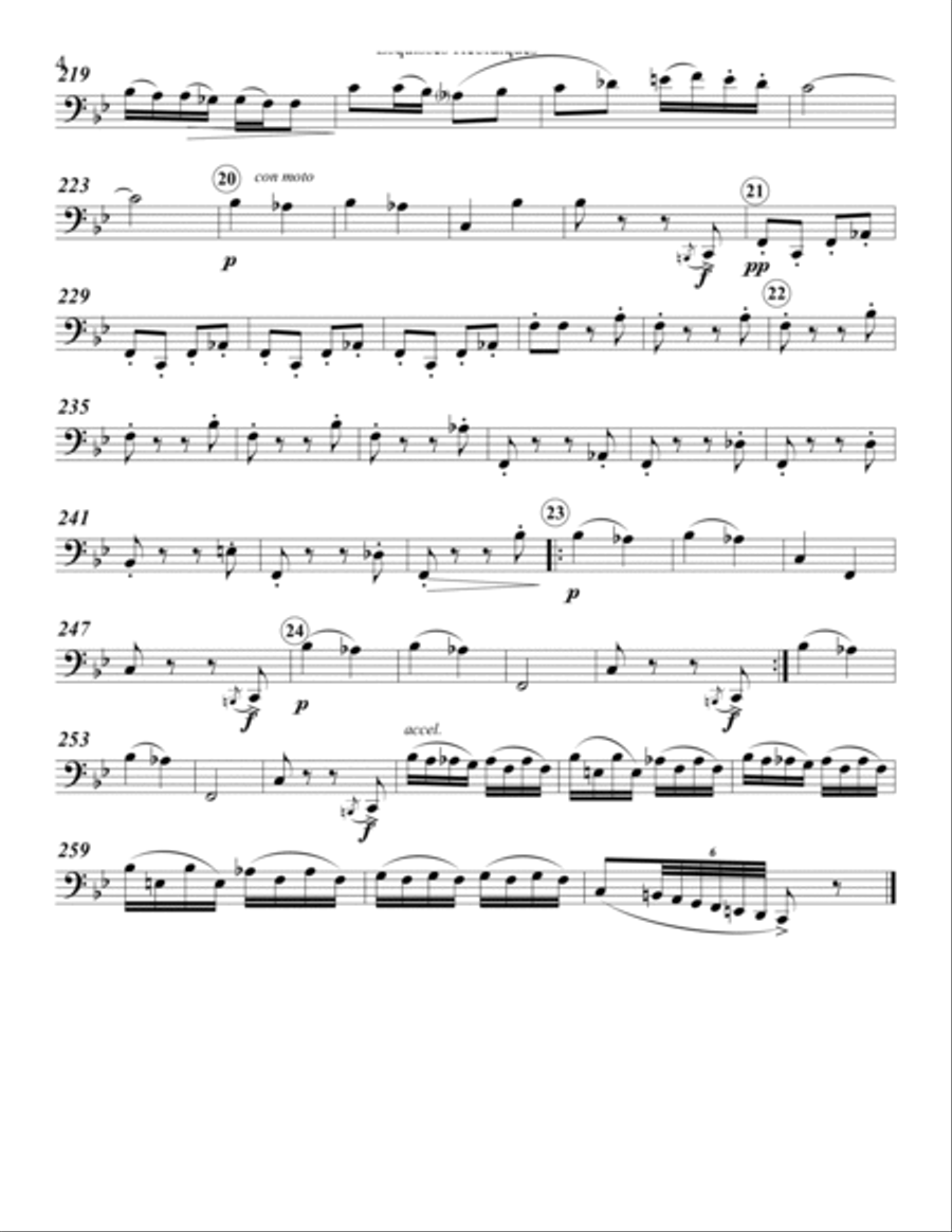 Hebrew Sketches Woodwind Quintet scores gallery preview page 4