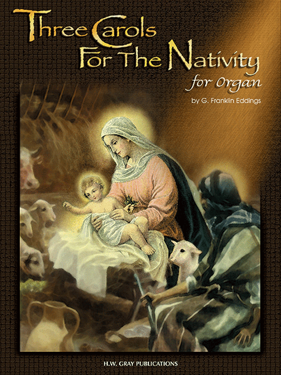 Three Carols for the Nativity Organ scores gallery preview page 1