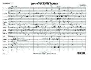 Book cover for (Don't Fear) The Reaper - Full Score