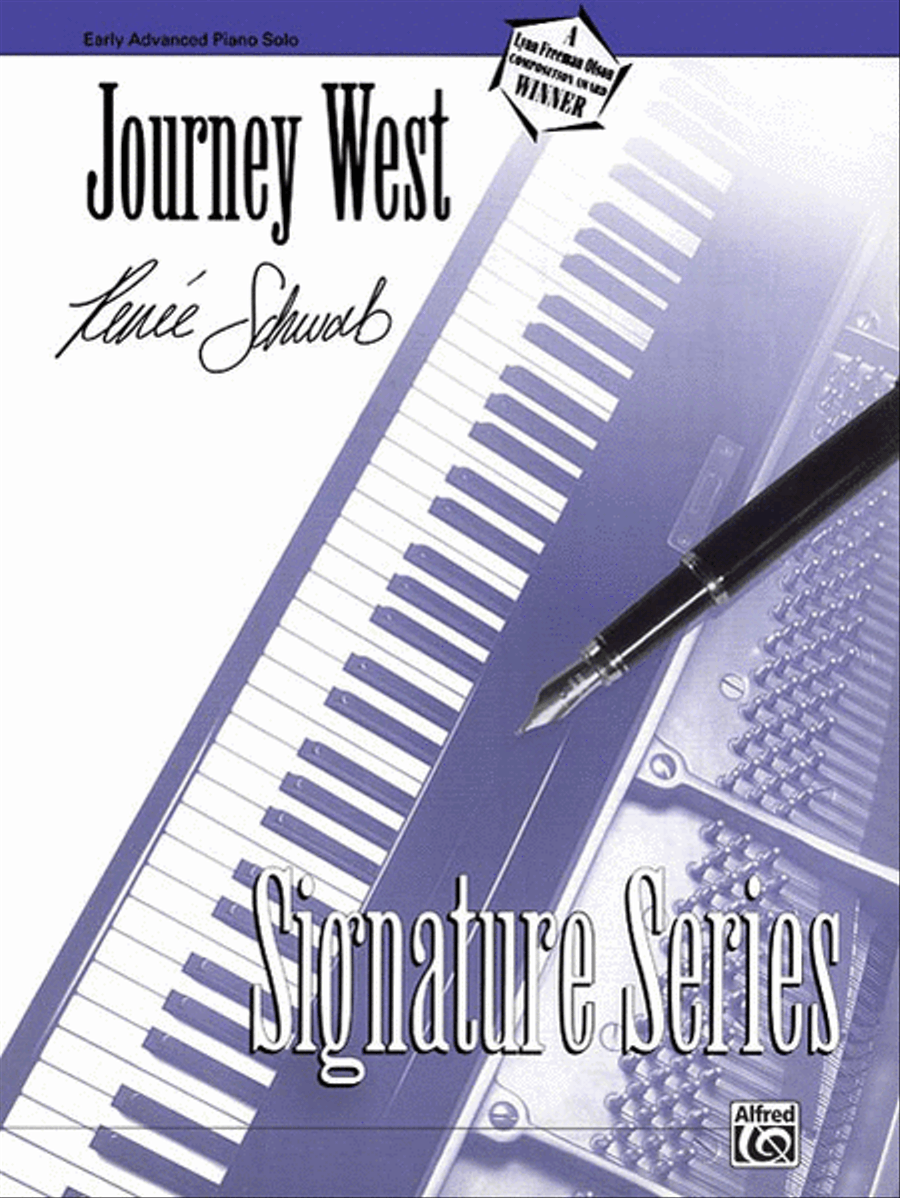 Journey West (The Oregon Trail) Piano Solo scores gallery preview page 1