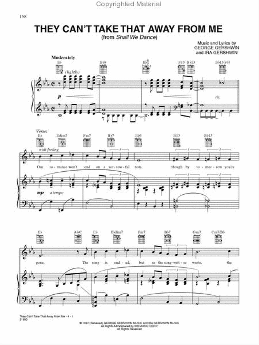 The Gershwin Song Collection Volume 2 (1931-1954) Piano, Vocal, Guitar scores gallery preview page 2