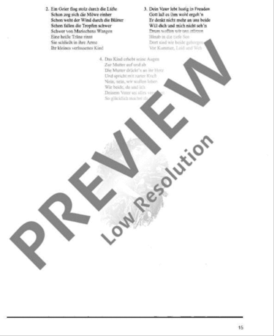 Küchenlieder Piano scores gallery preview page 16