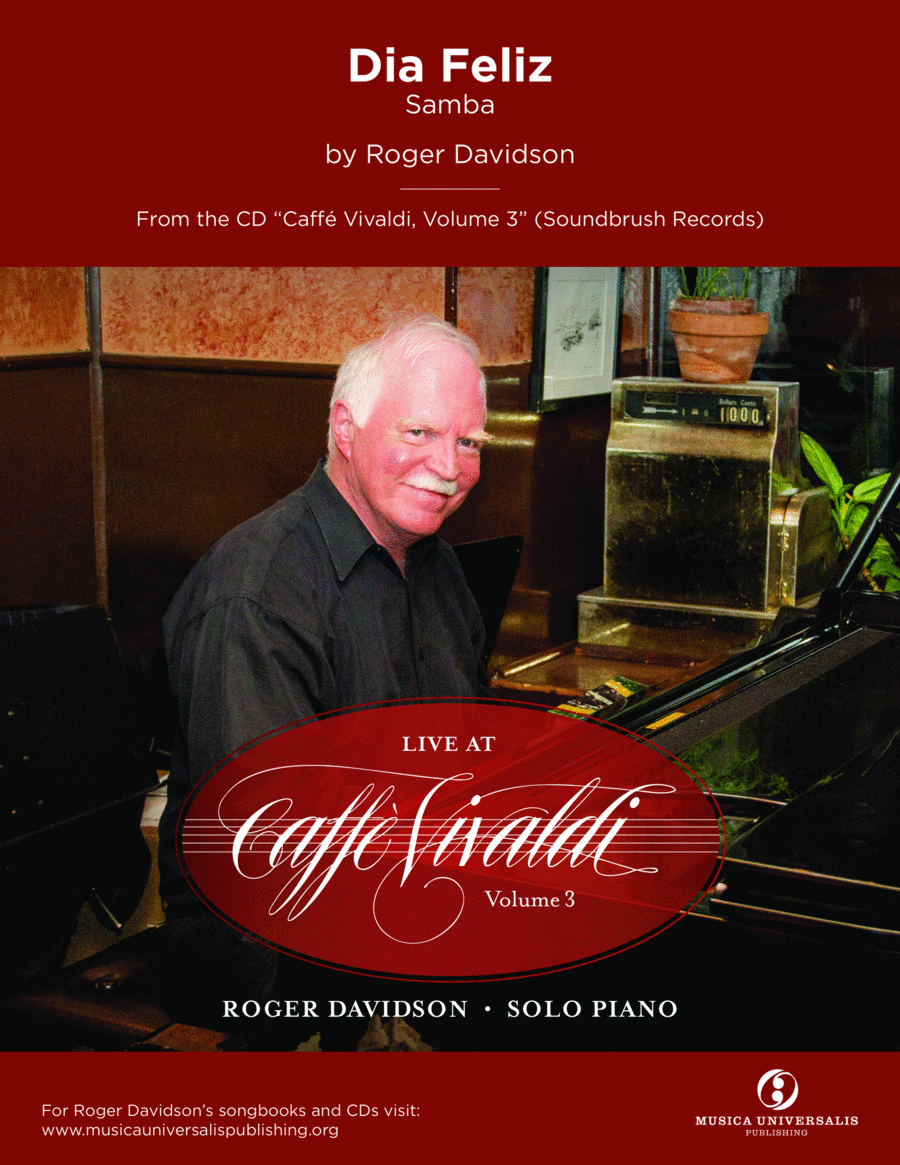 Dia Feliz (Samba) by Roger Davidson Flute scores gallery preview page 1