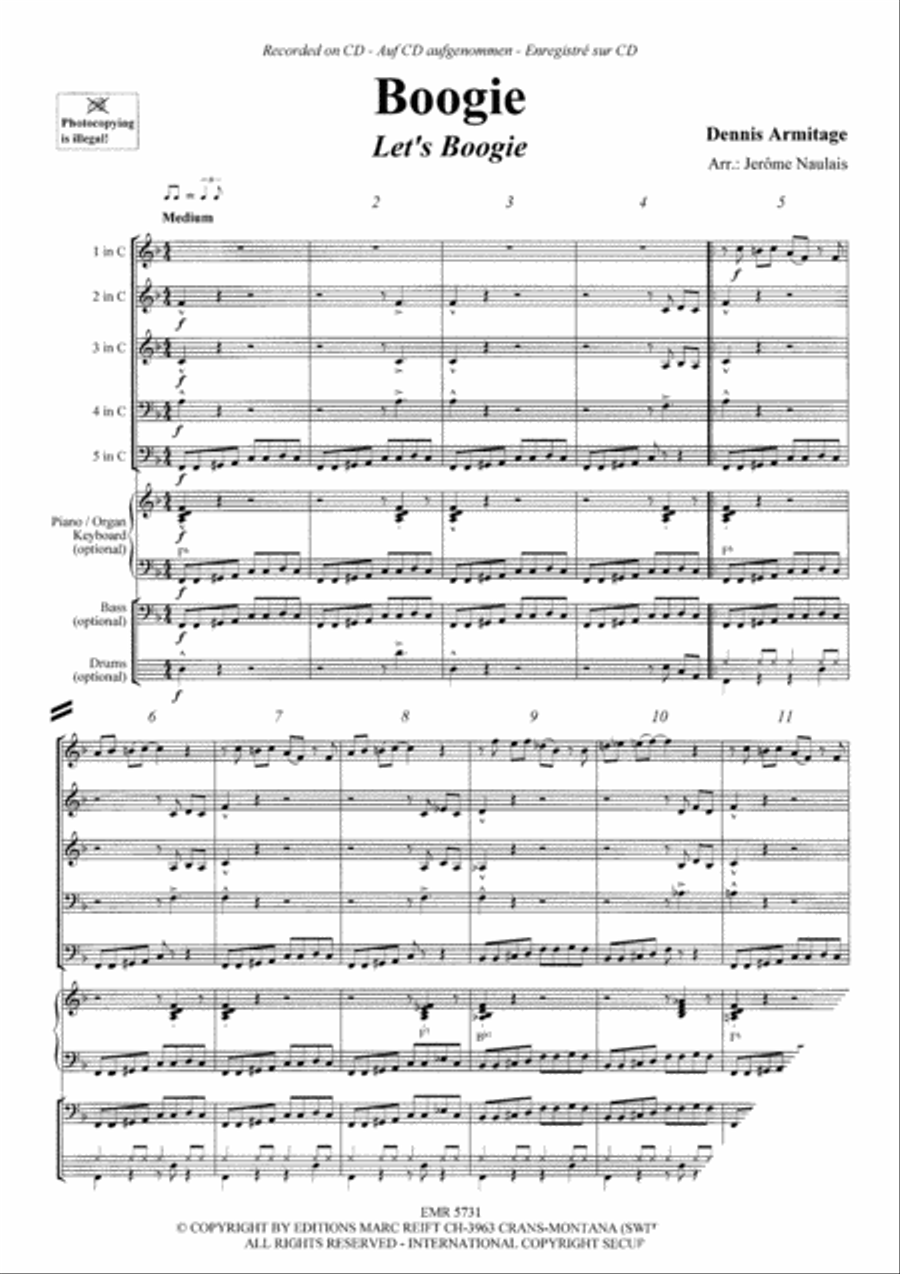 Boogie Brass Band scores gallery preview page 3