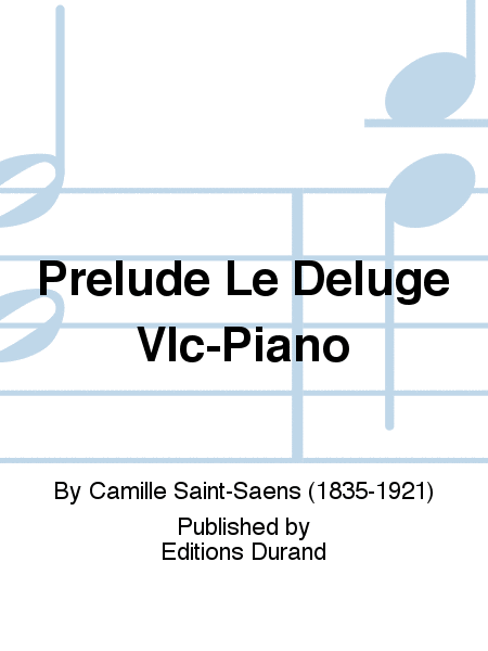 Prelude Le Deluge Vlc-Piano