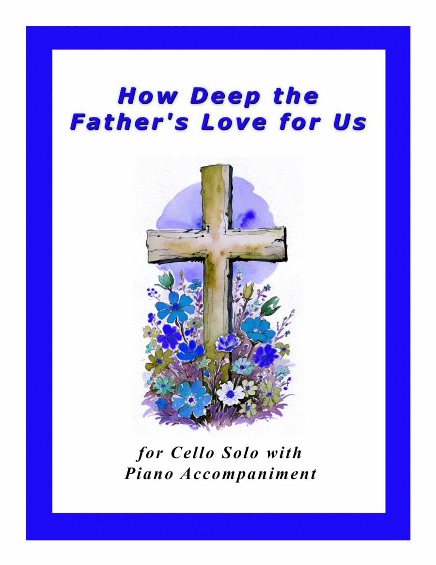 How Deep The Father's Love For Us Piano scores gallery preview page 1