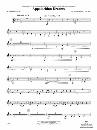 Appalachian Dreams: B-flat Bass Clarinet
