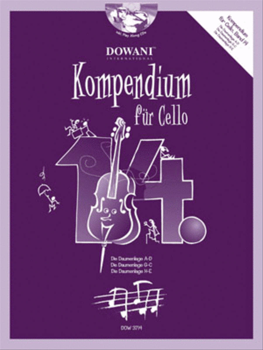 Kompendium für Cello Vol. 14 Cello scores gallery preview page 1