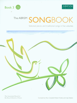 Book cover for The ABRSM Songbook, Book 3