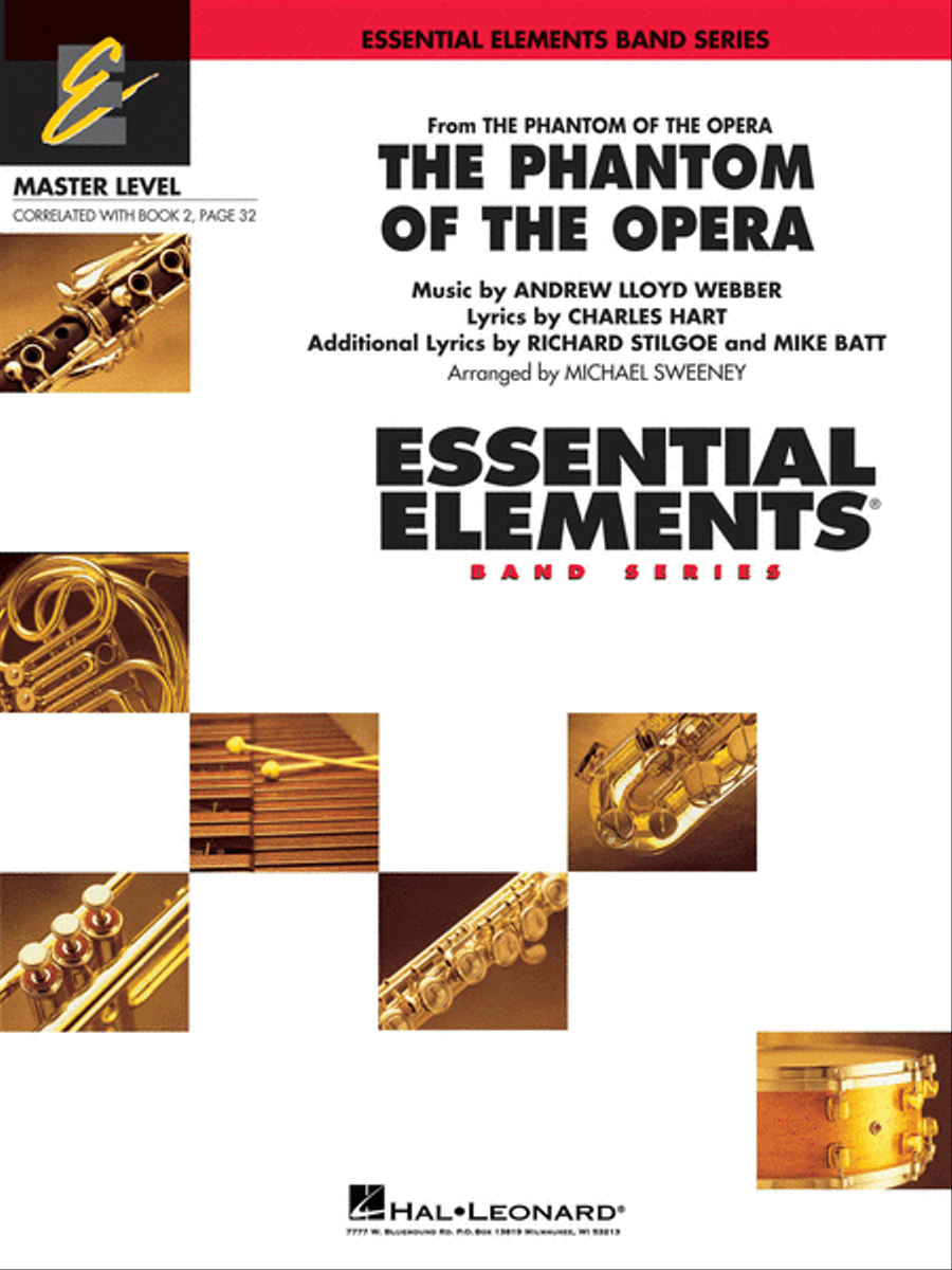 The Phantom of the Opera (Main Theme) Concert Band scores gallery preview page 1